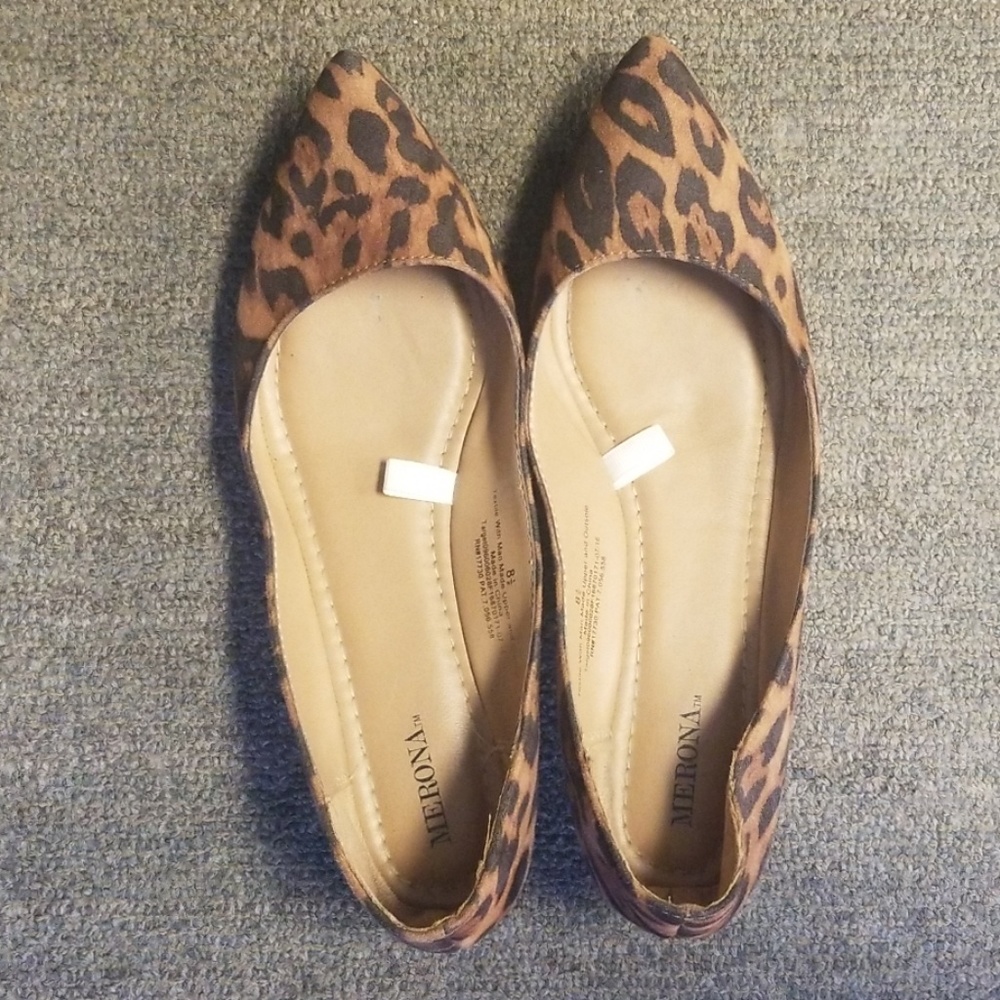 Leopard Wedges